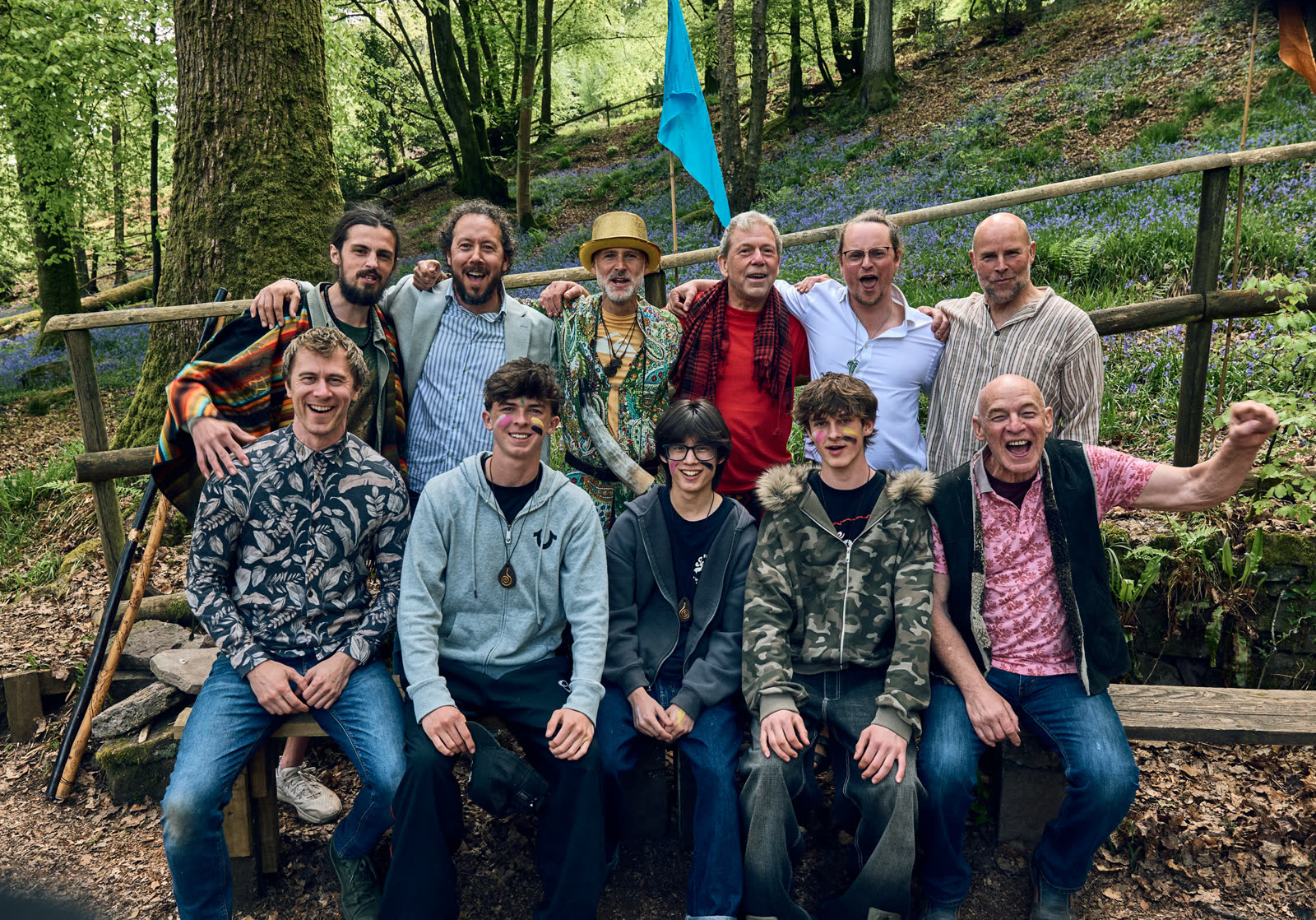 Bournemouth mentors and boys together in the woods