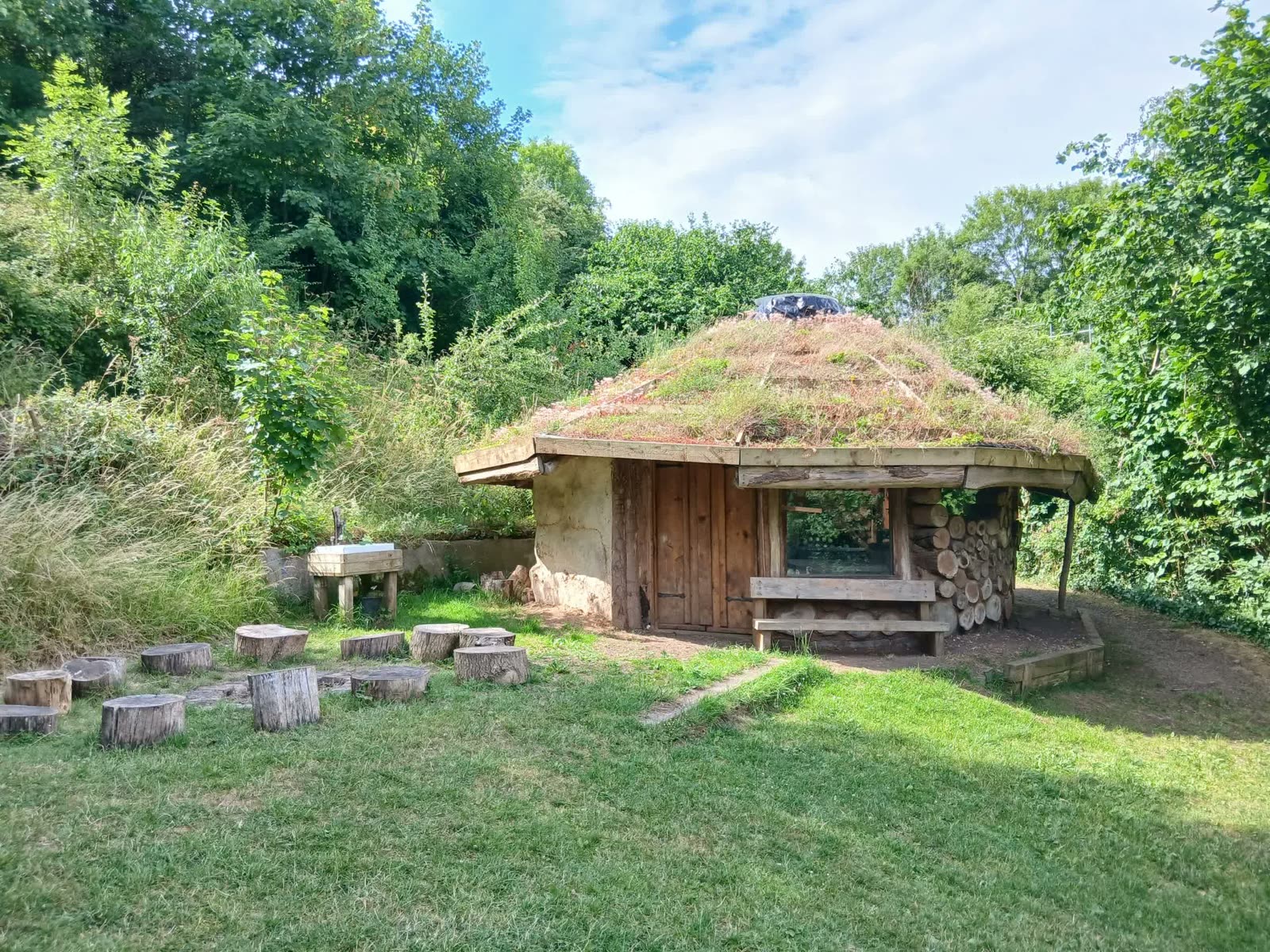 The roundhouse at Boiling Wells