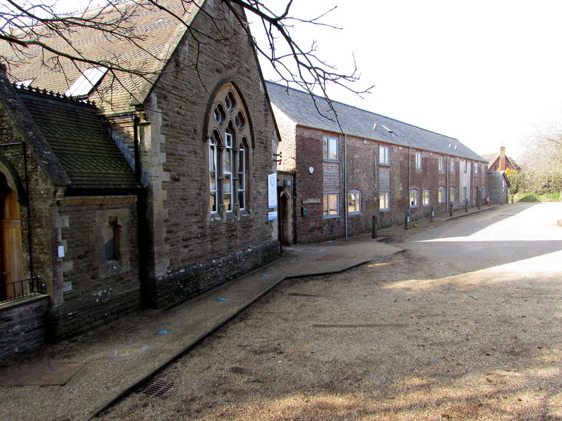 The old stone school buildings of the Steiner Academy Hereford, where the circle meets