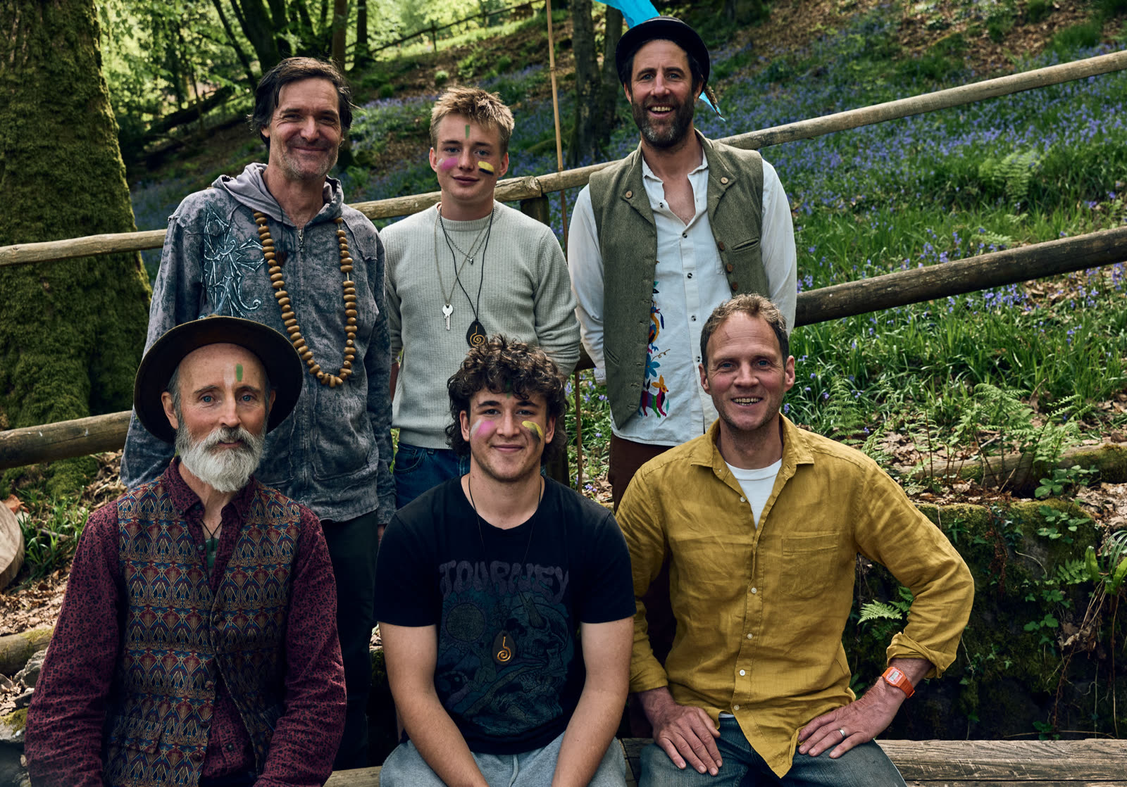 The Hereford mentors in the bluebell woods